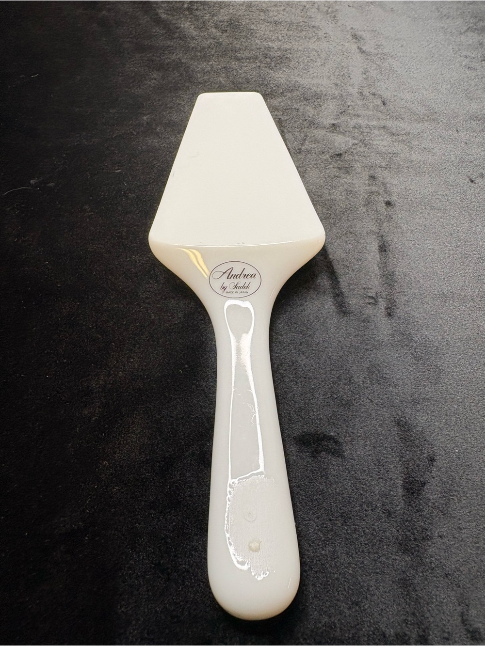 Vintage Andrea By Sadie Porcelain Floral Cake Server - Picture 2 of 3